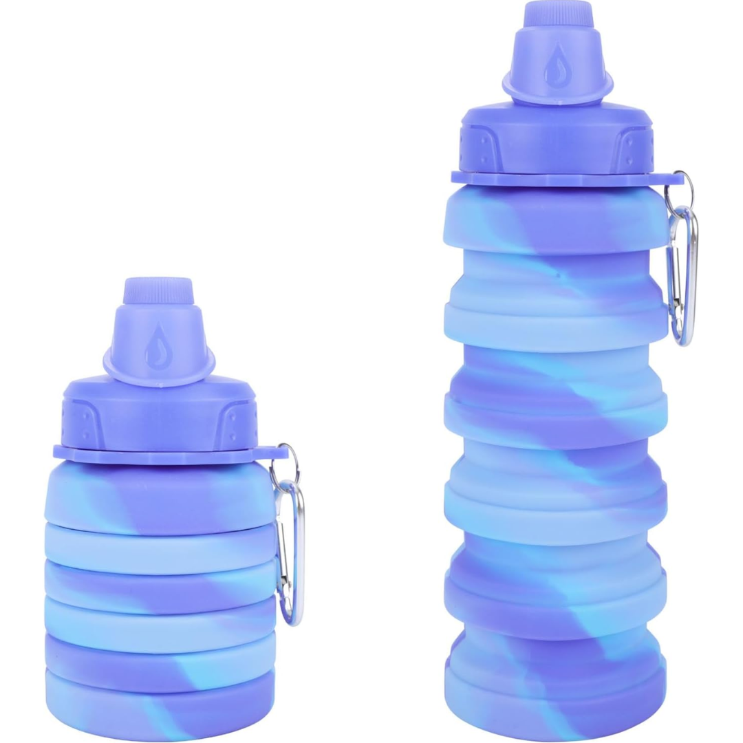 FlexiHydrate - Gourde Pliable Compacte pour Voyages