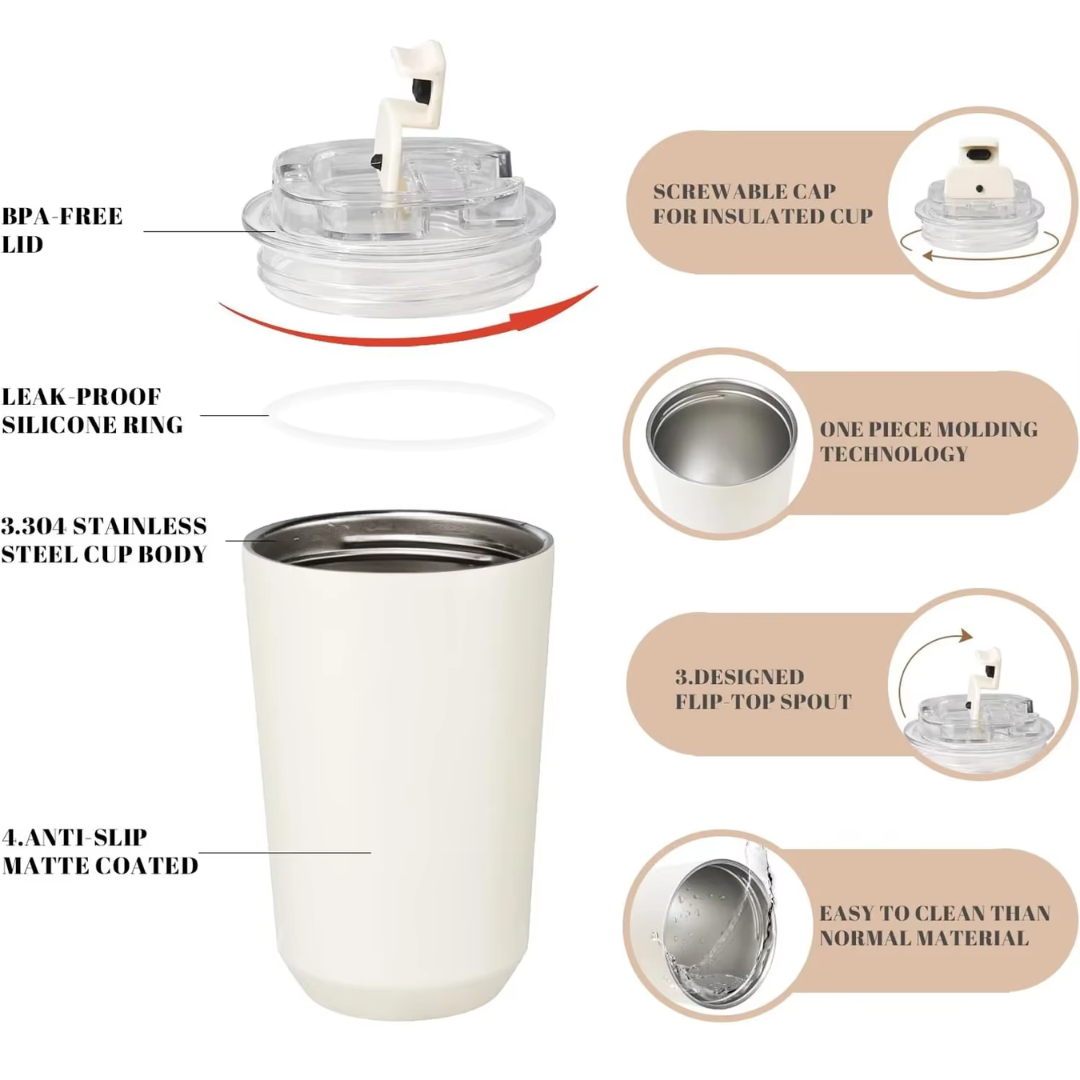 PureSip - Mug Voyage Inox Isolant Thermos