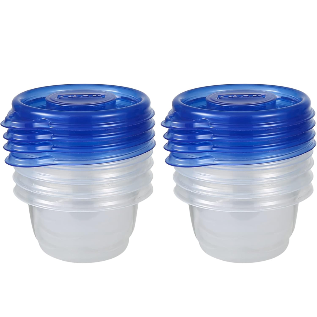 MiniStorage - Set de boîtes de stockage compactes 118ml (8)