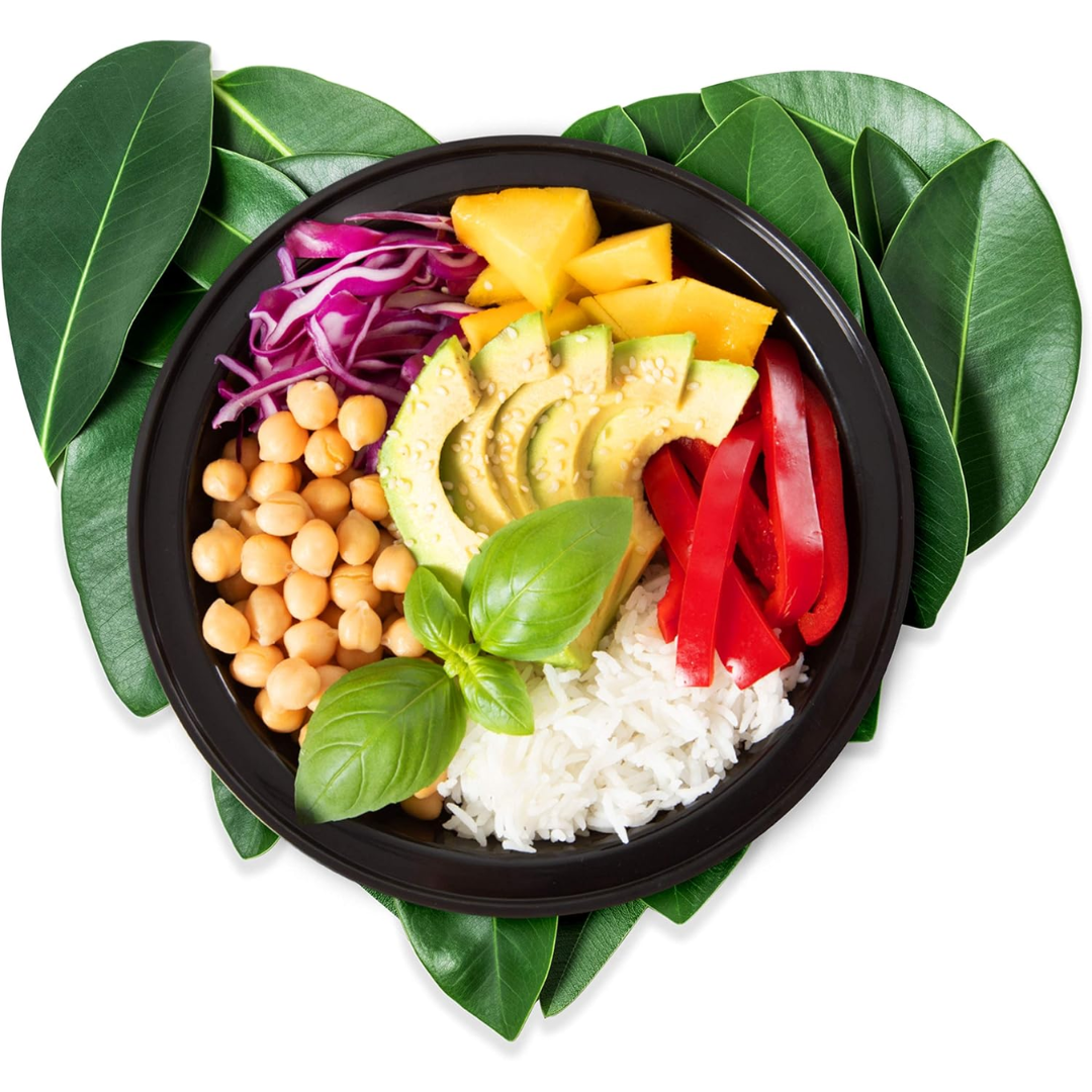 MealPrepPro - Boîtes de stockage rondes en plastique durable