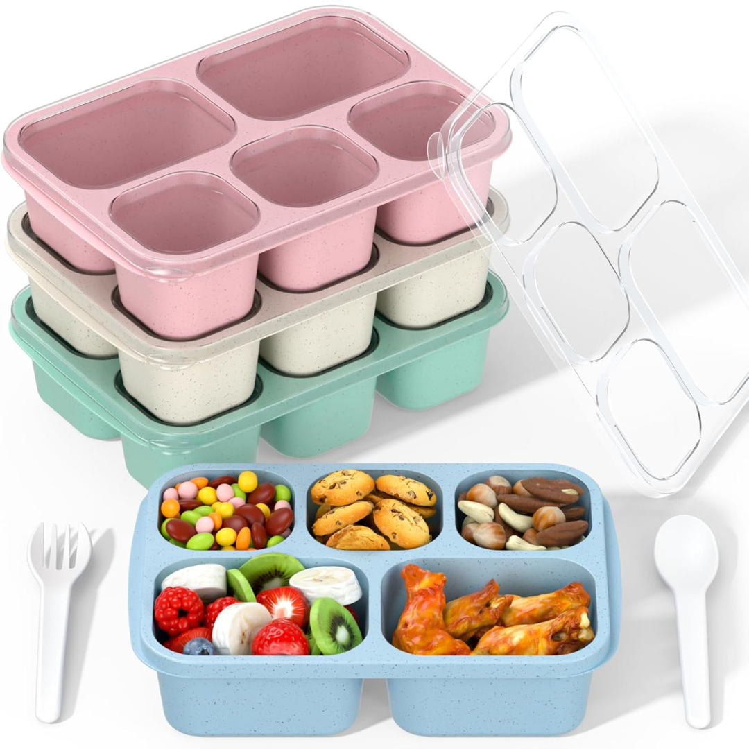 BentoBox - Set Contenants Repas Stylés 4 Pièces