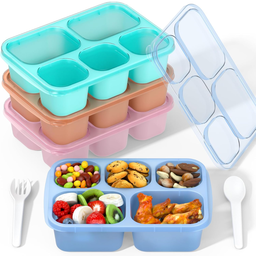 BentoBox - Set Contenants Repas Stylés 4 Pièces