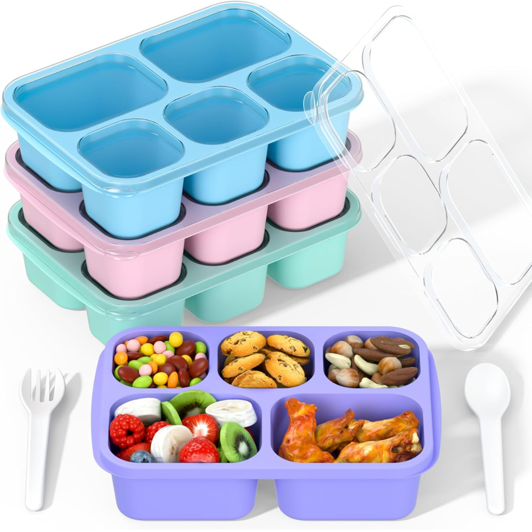 BentoBox - Set Contenants Repas Stylés 4 Pièces