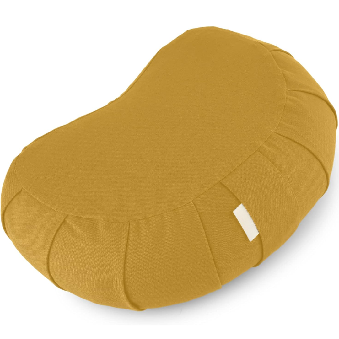 EcoCalm – Coussin Méditation Incurvé Coton Organique