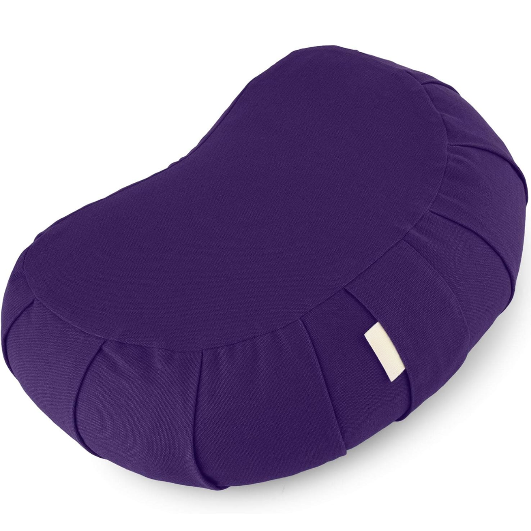 EcoCalm – Coussin Méditation Incurvé Coton Organique