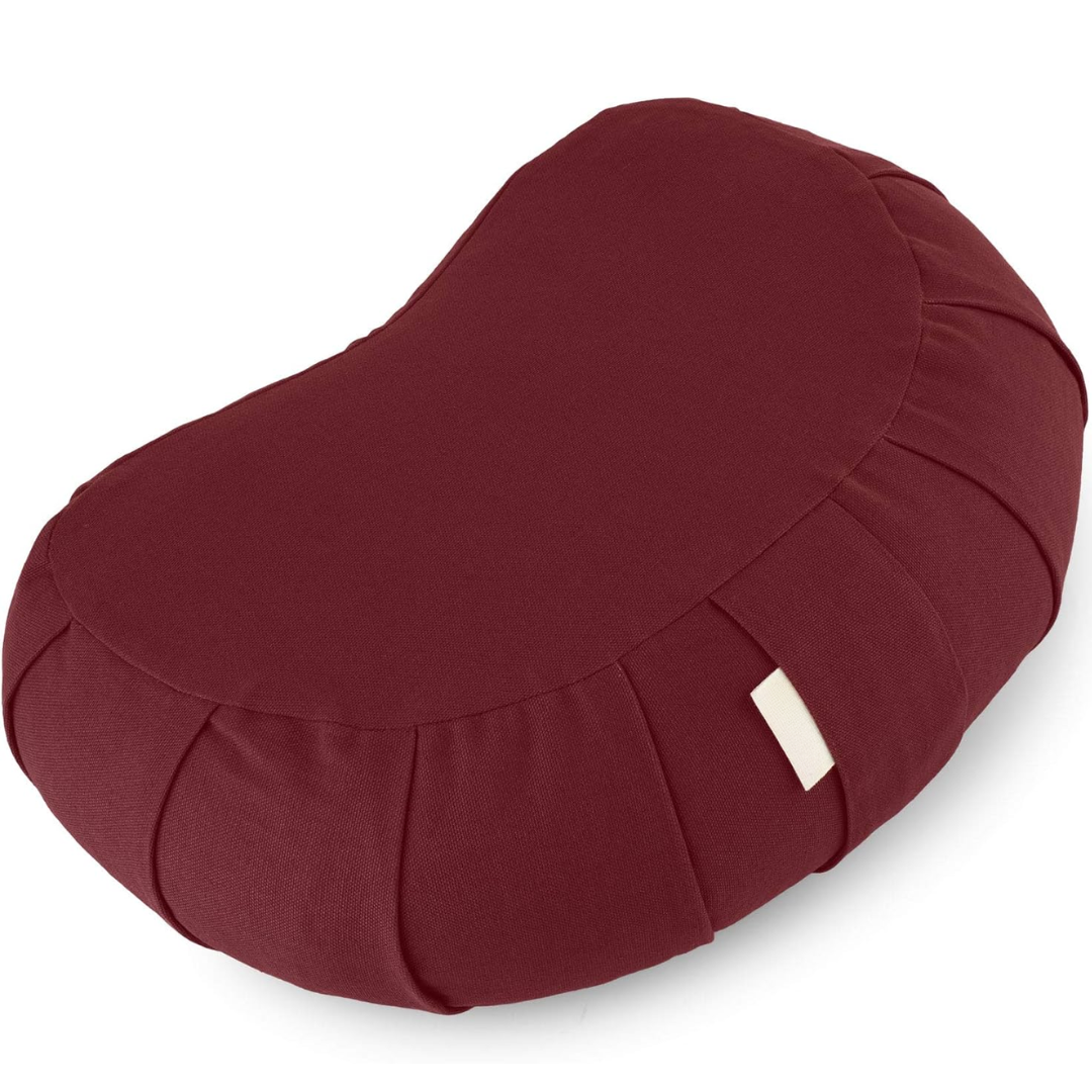 EcoCalm – Coussin Méditation Incurvé Coton Organique