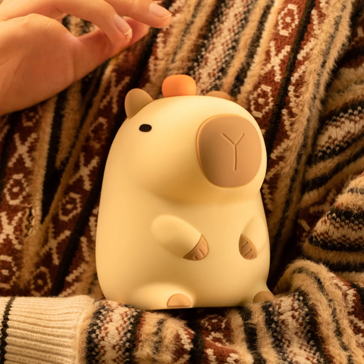 Capibara Light - Veilleuse Apaisante Rechargeable pour un Meilleur Sommeil de votre Enfant
