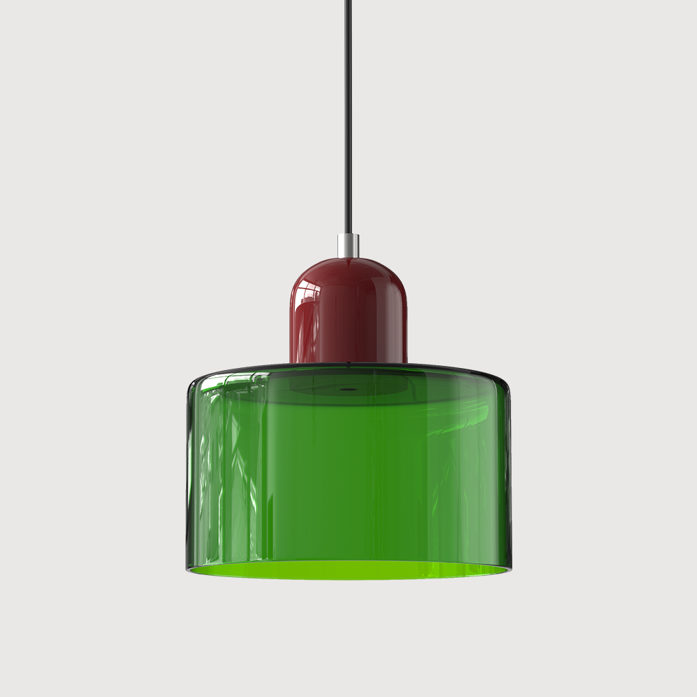 VerreBauhaus | Élégante Lampe Suspendue en Verre Design Bauhaus 22