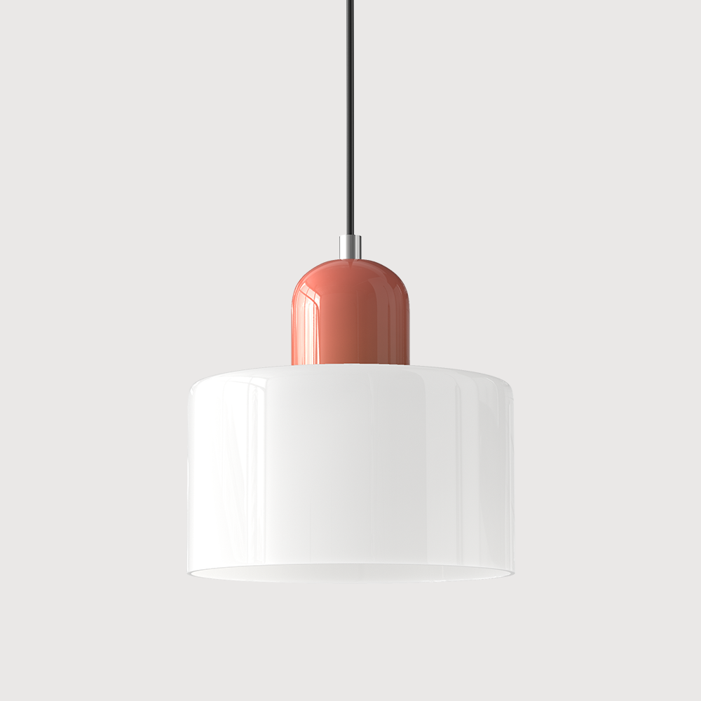 VerreBauhaus | Élégante Lampe Suspendue en Verre Design Bauhaus 37