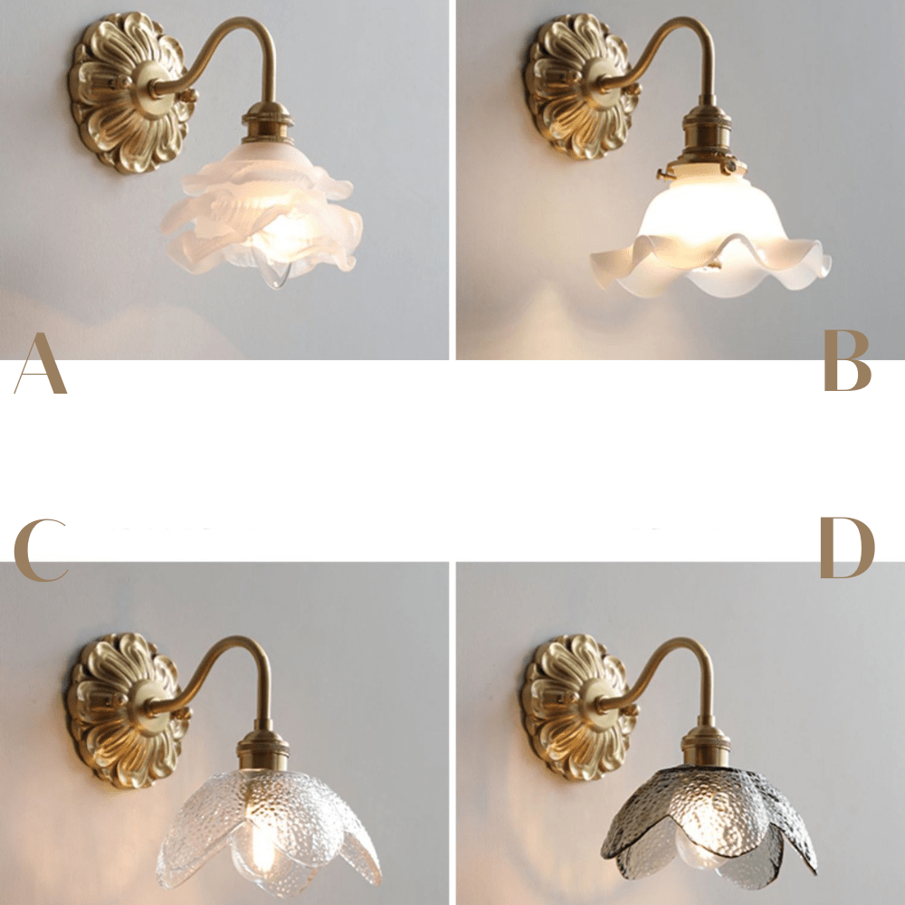 VerreCuivre | Élégante Applique Murale Design pour Chambre et Salon 5