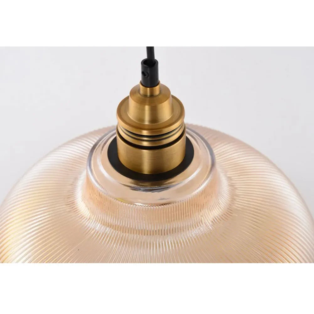 VerreLuxe | Élégante Suspension Verre Moderne pour Éclairage Intérieur 4