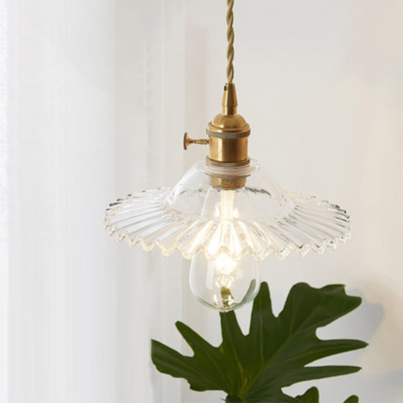 VerreLuxe | Élégante Suspension en Verre Design Industriel pour Restaurant 0