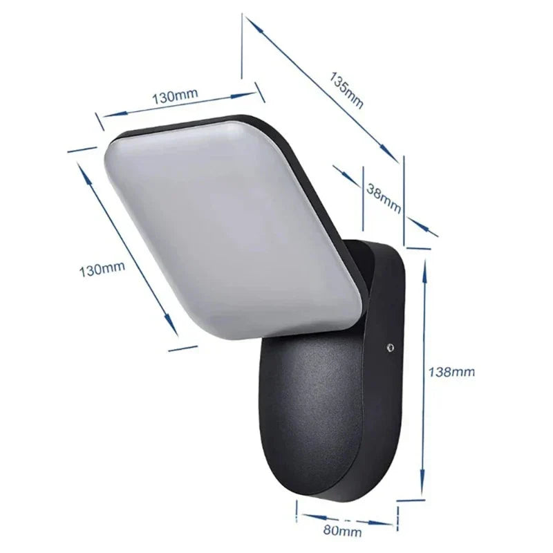 Motionsafe - Applique murale extérieure avec détecteur de mouvement