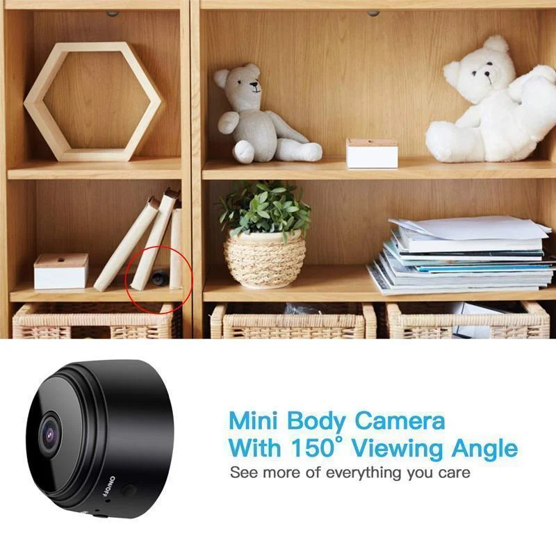 VisionGuard | Caméra Surveillance Sans Fil 1080p Ultra Compacte 1