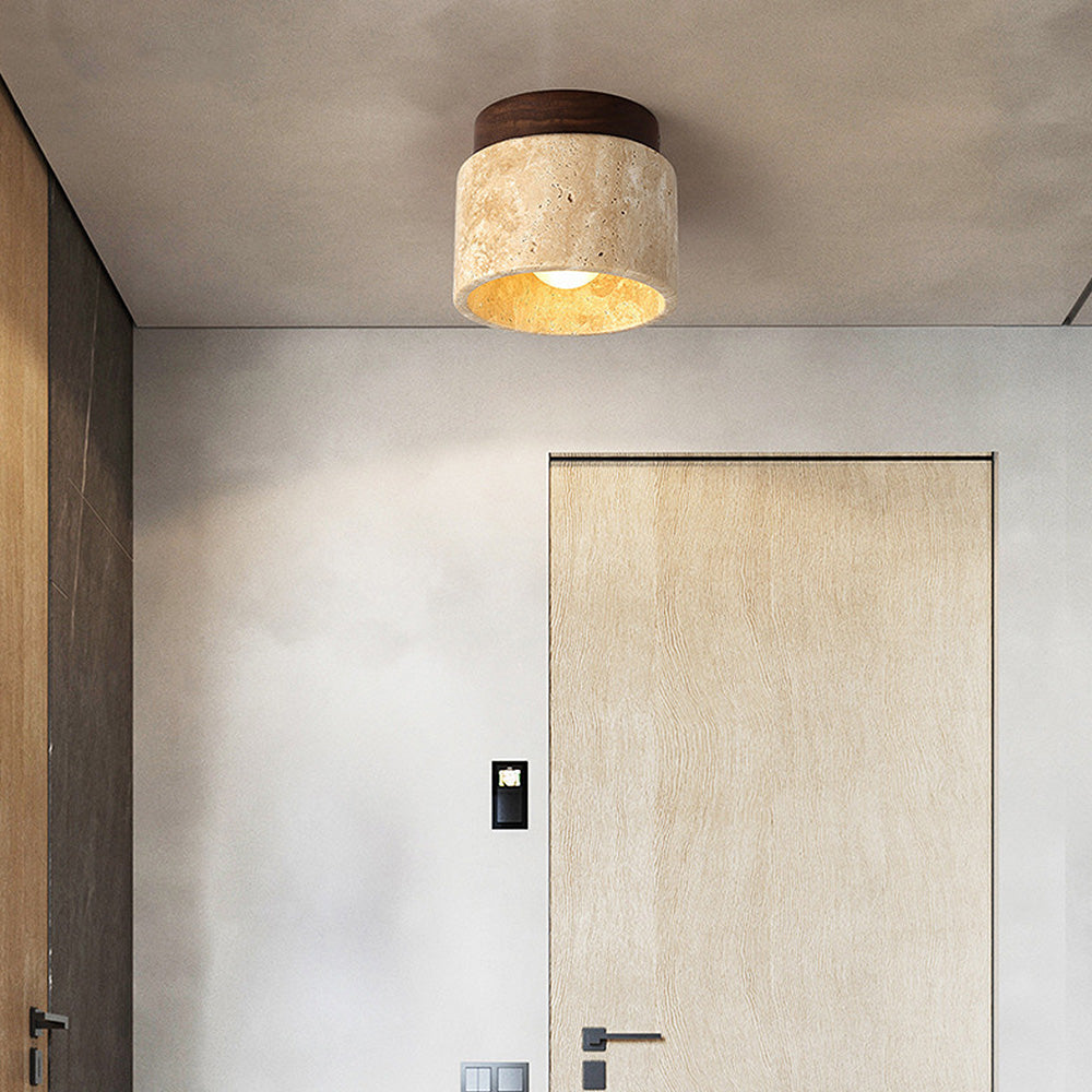 EdgeStone - Applique Murale Industrielle Beige Elegante