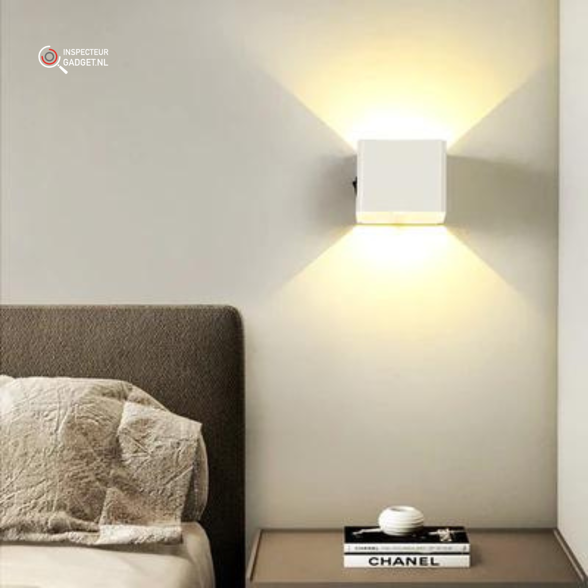Lumina - Applique Murale Sans Fil Rechargeable Haut et Bas