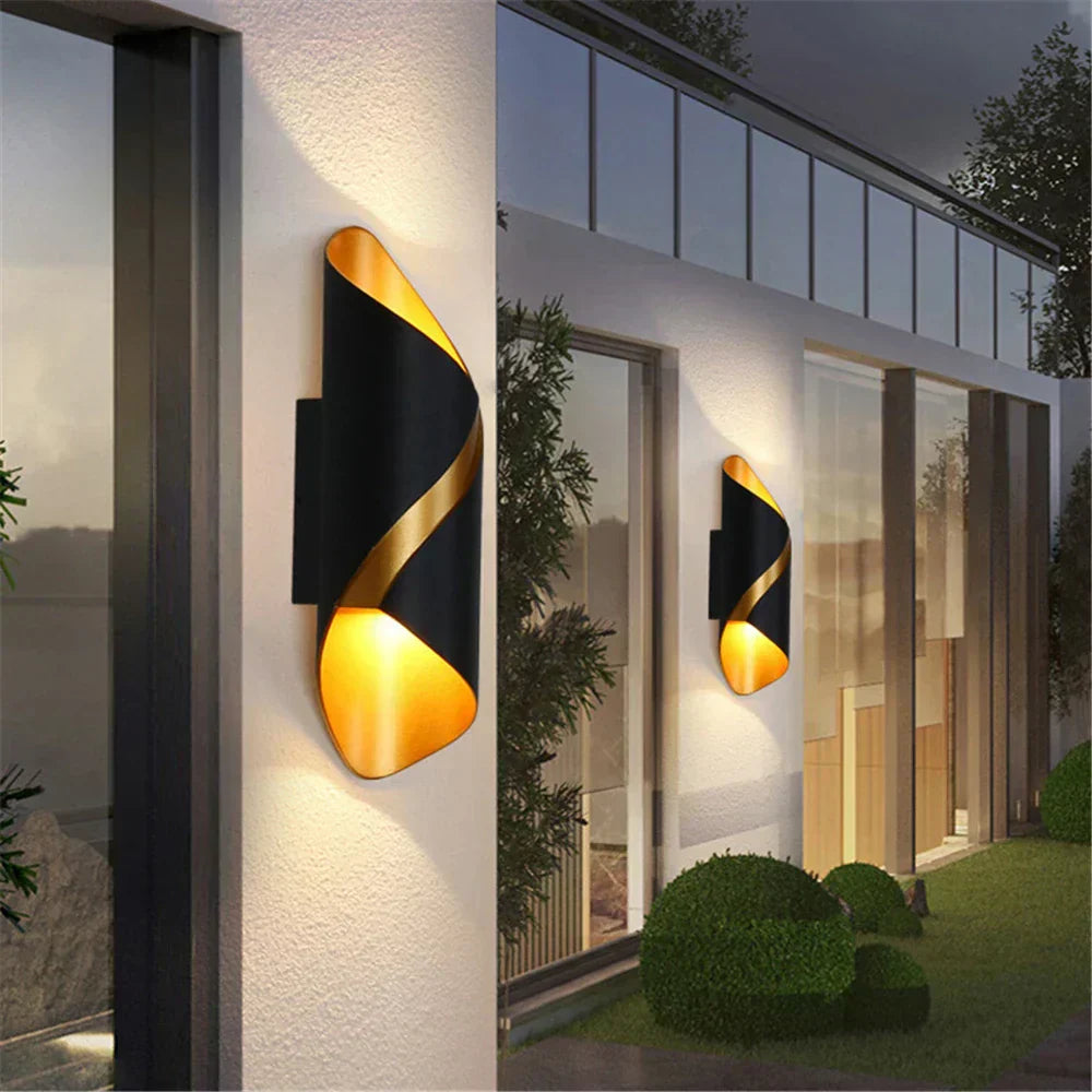 ClartéAquatique - Applique Murale LED Extérieure Étanche