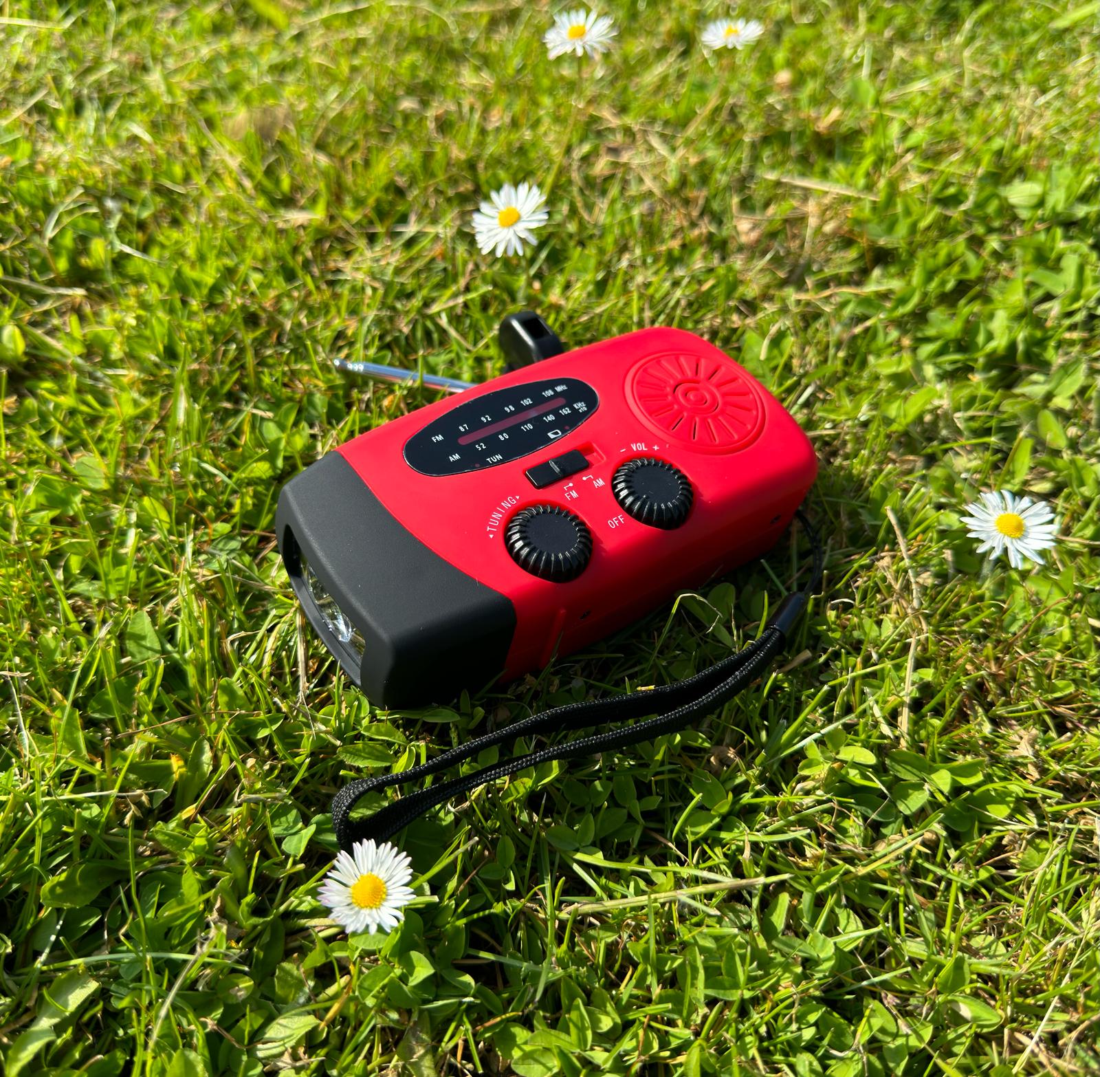 RescueReady - Radio d'Urgence Compacte Charge USB