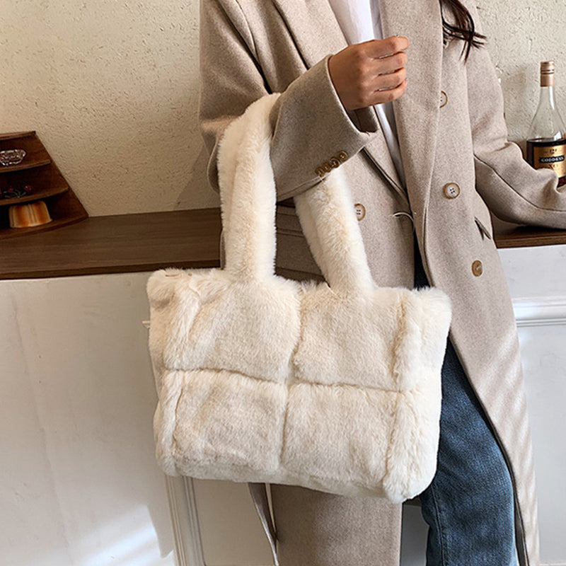 Pipa Plush Bag – Sac Femme Confortable Hivernal