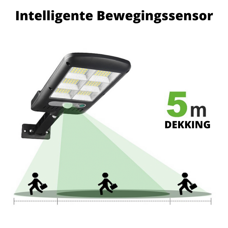 SunGlow - Lampe solaire LED étanche IP65 pour jardin