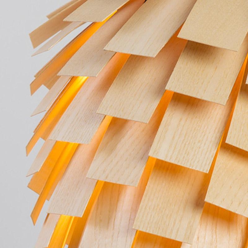 Boiséa – Suspension en Bois Sculpté | Élégance Naturelle et Charme Rustique