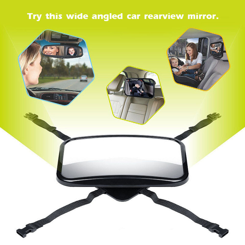SafeView - Rétroviseur Bébé Siège Arrière Voiture