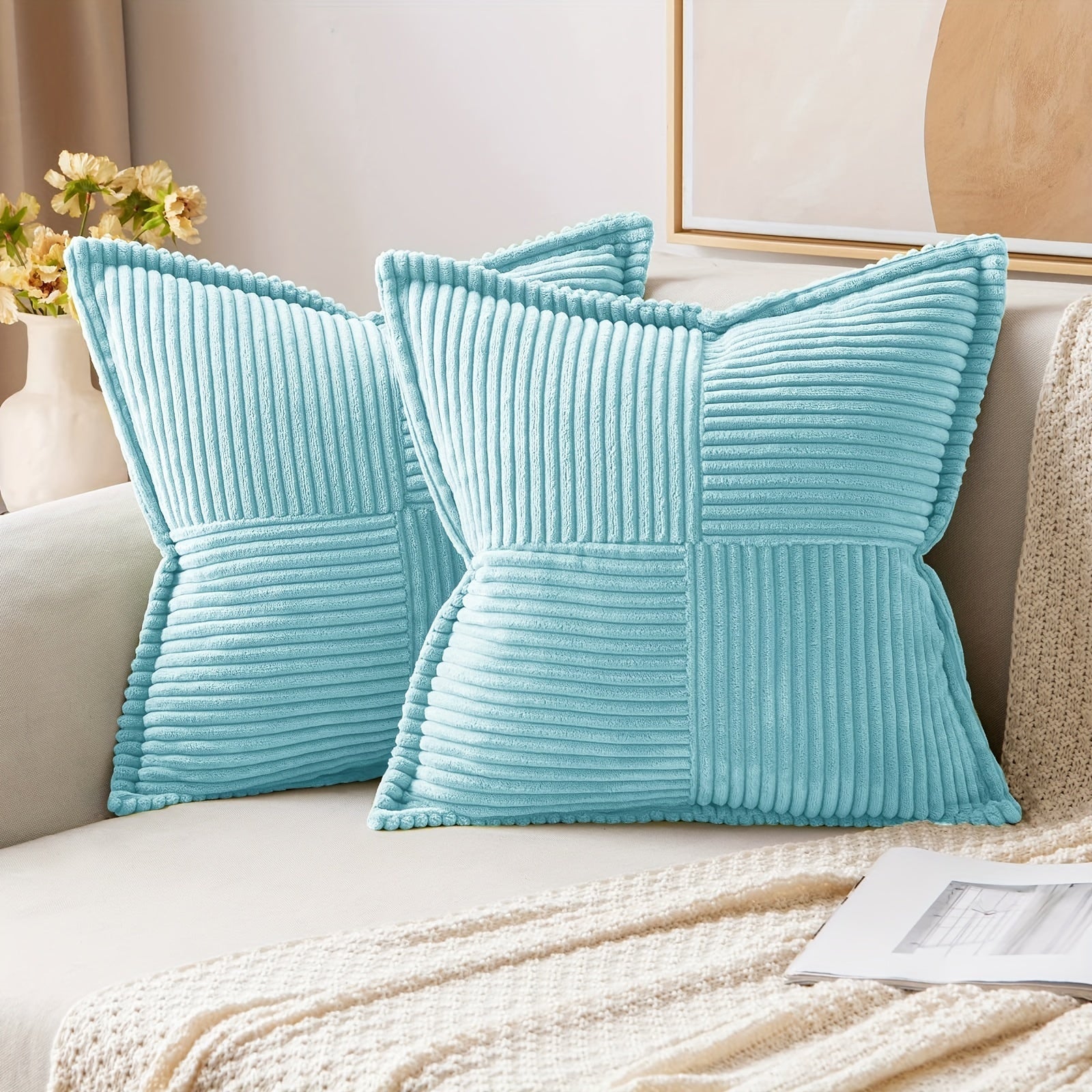 CozyNest - Housse de Coussin Élégante pour Canapé et Chambre