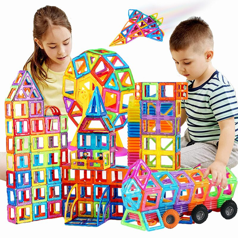 MagneticBlocks – Construction Magnétique Éducative Enfants
