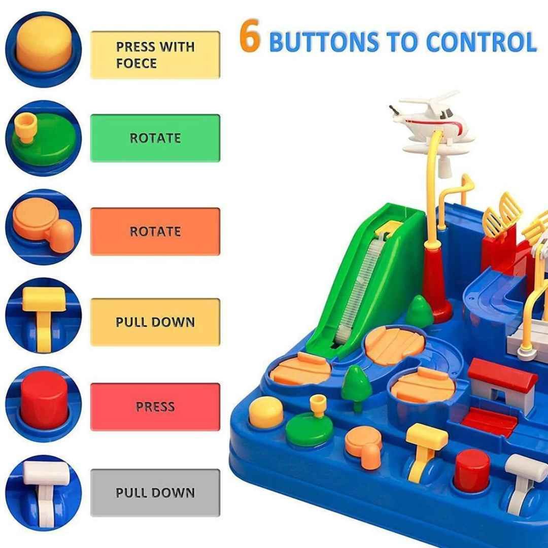 RescueTrack Adventure Set – Jouet Éducatif Bébé