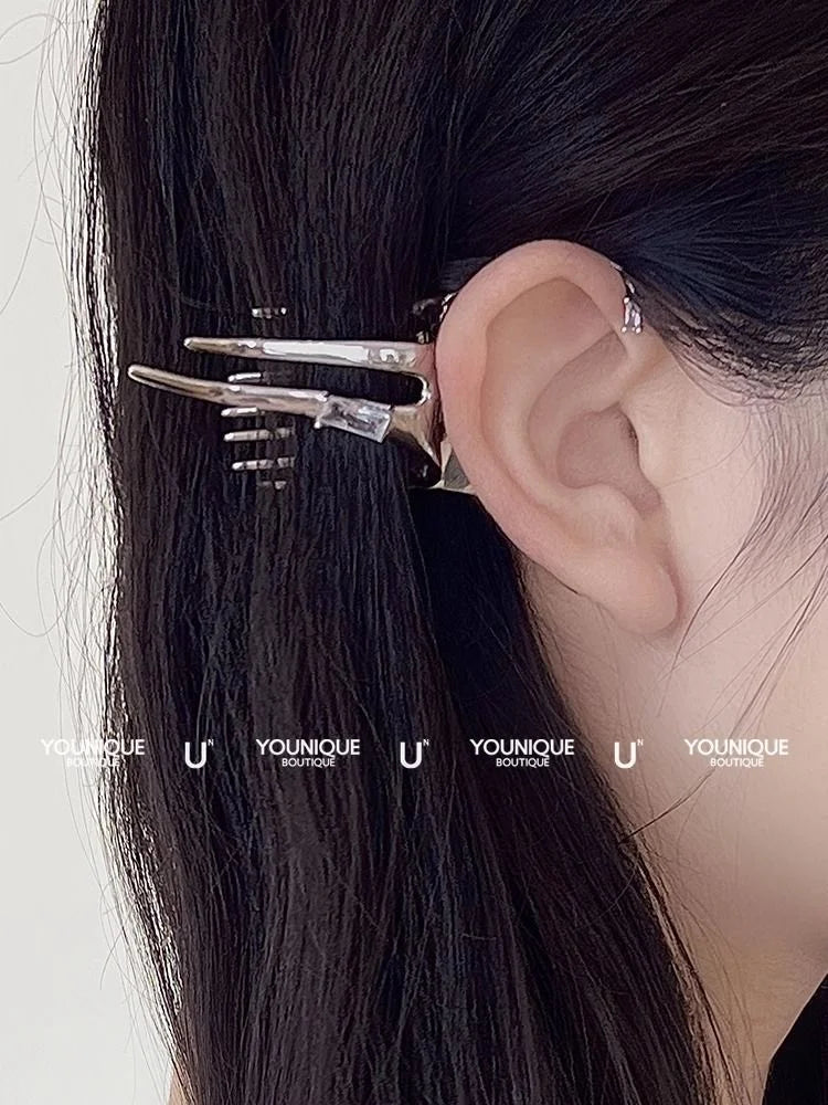 Elysia - Pendants d'oreilles ailes de fée en argent