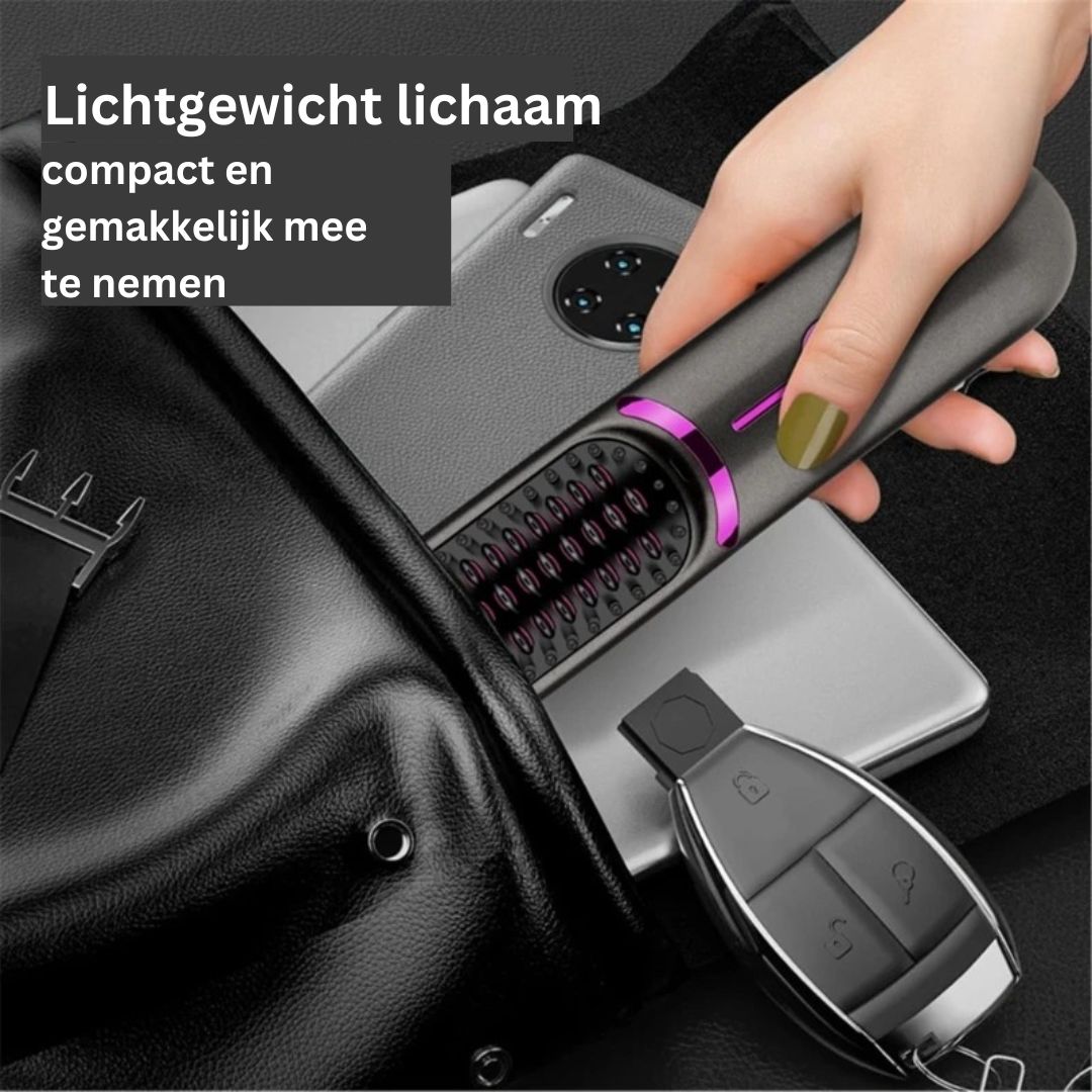 SleekStyle Brush – Brosse Chauffante 3-en-1