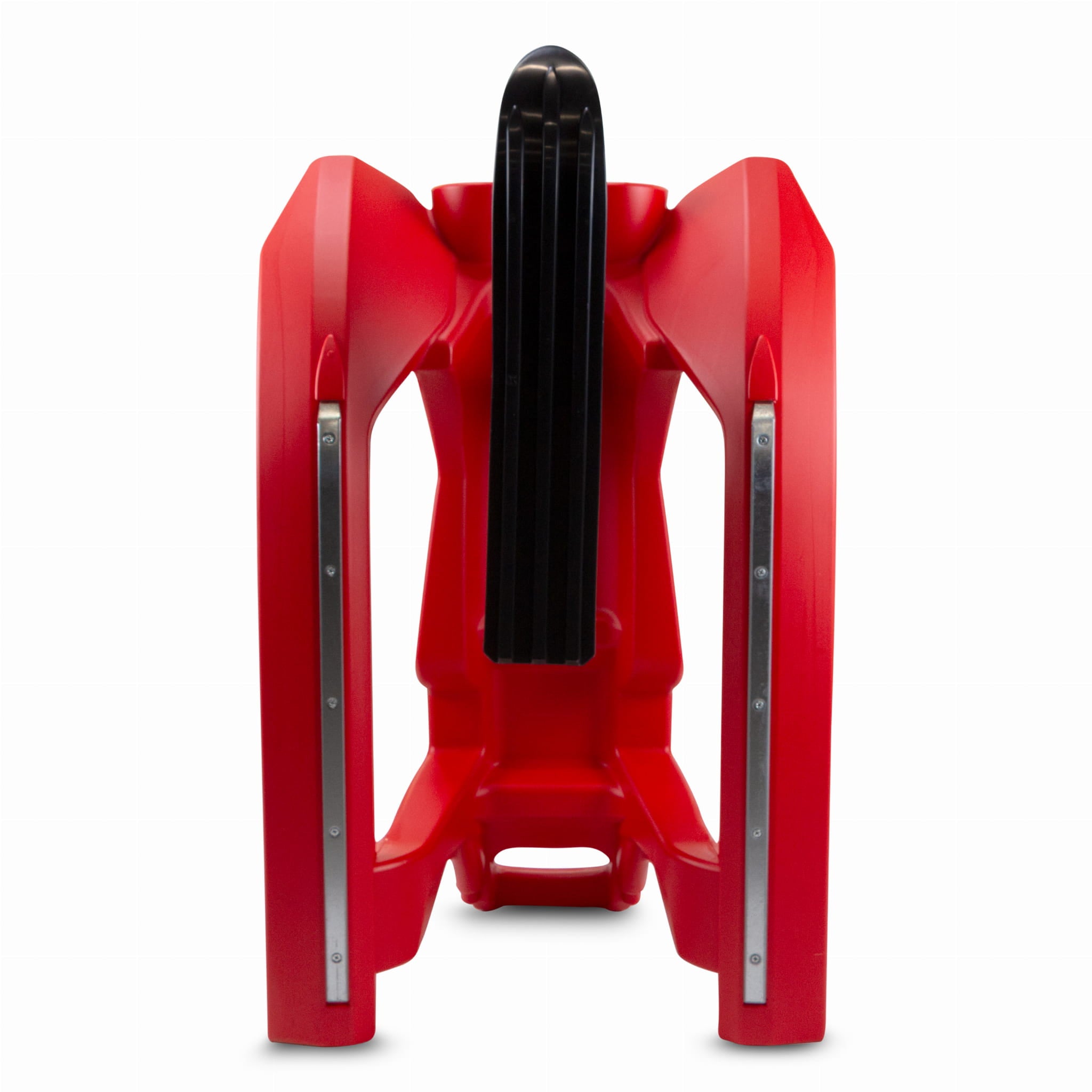SnowGlide Slede – Luge Rouge avec Guidon Intégré