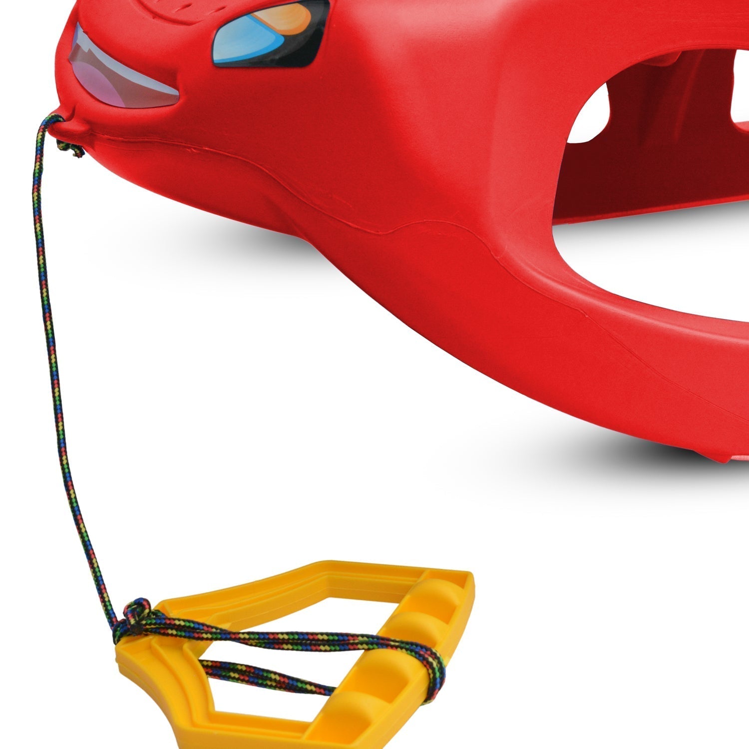 SnowGlide Sled – Luge Rouge Légère pour Enfants