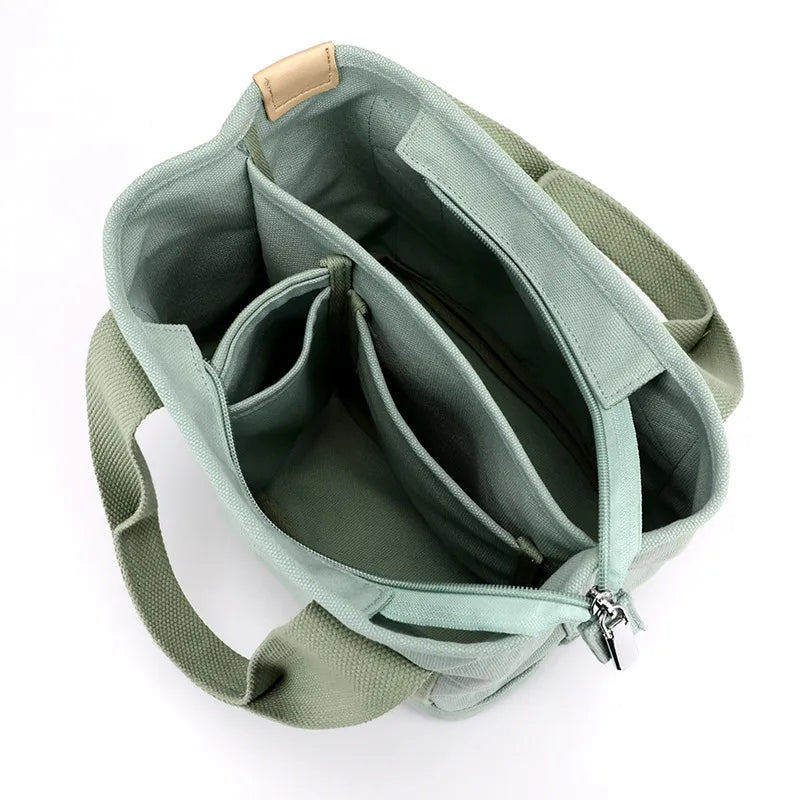 TrendyCarry Bag – Sac Canvas Bandoulière Élégant