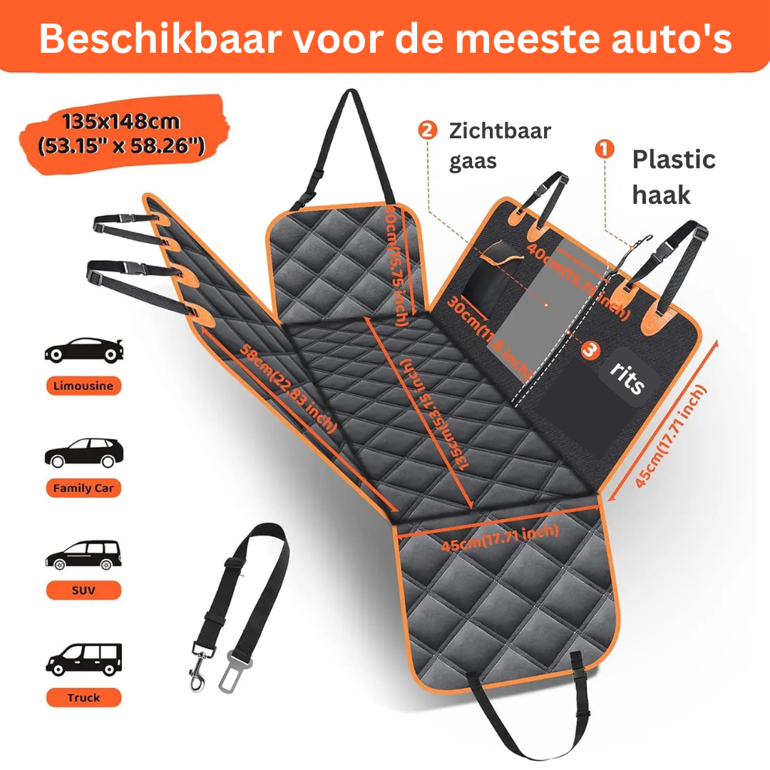 TravelGuard Protector - Housse Siège Auto pour Animal