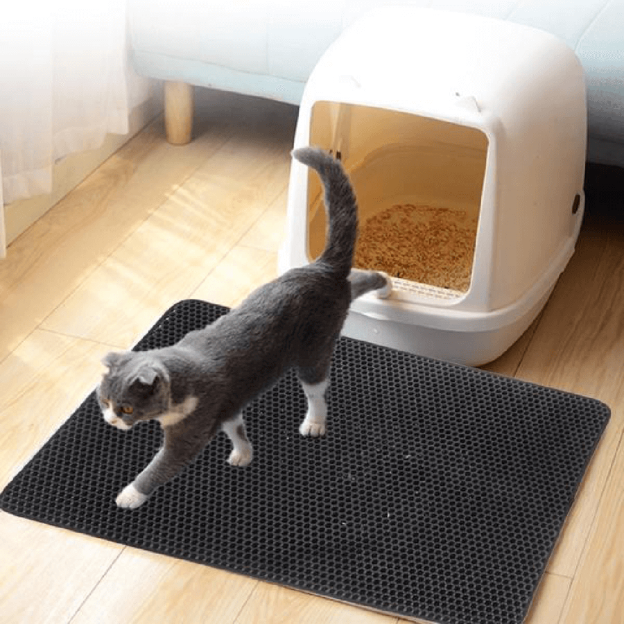 CatGuard Mat - Tapis Anti-Litière pour Chat EVA