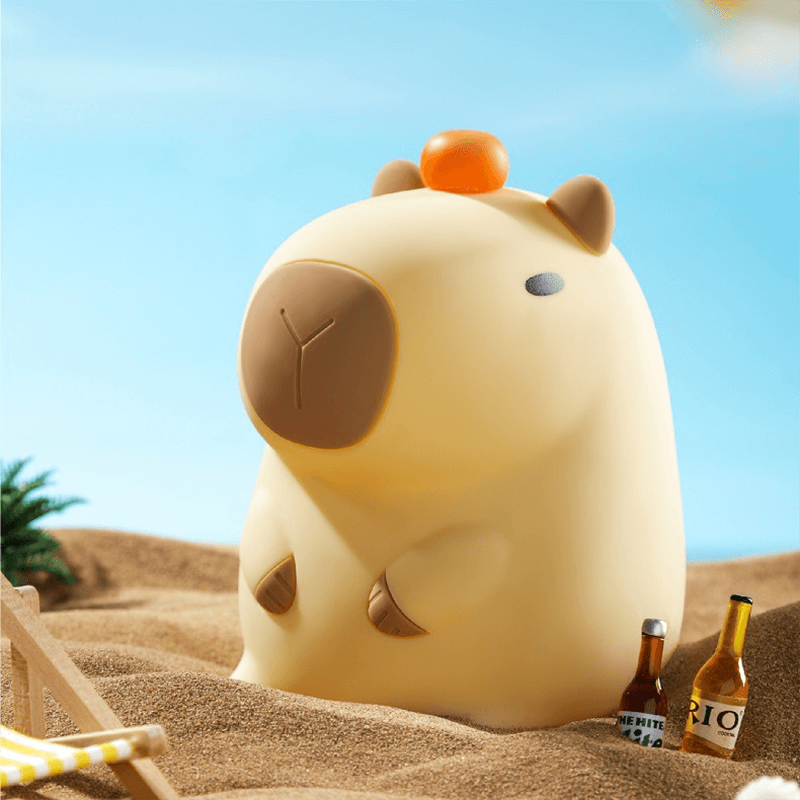 Capibara Light - Veilleuse Apaisante Rechargeable pour un Meilleur Sommeil de votre Enfant