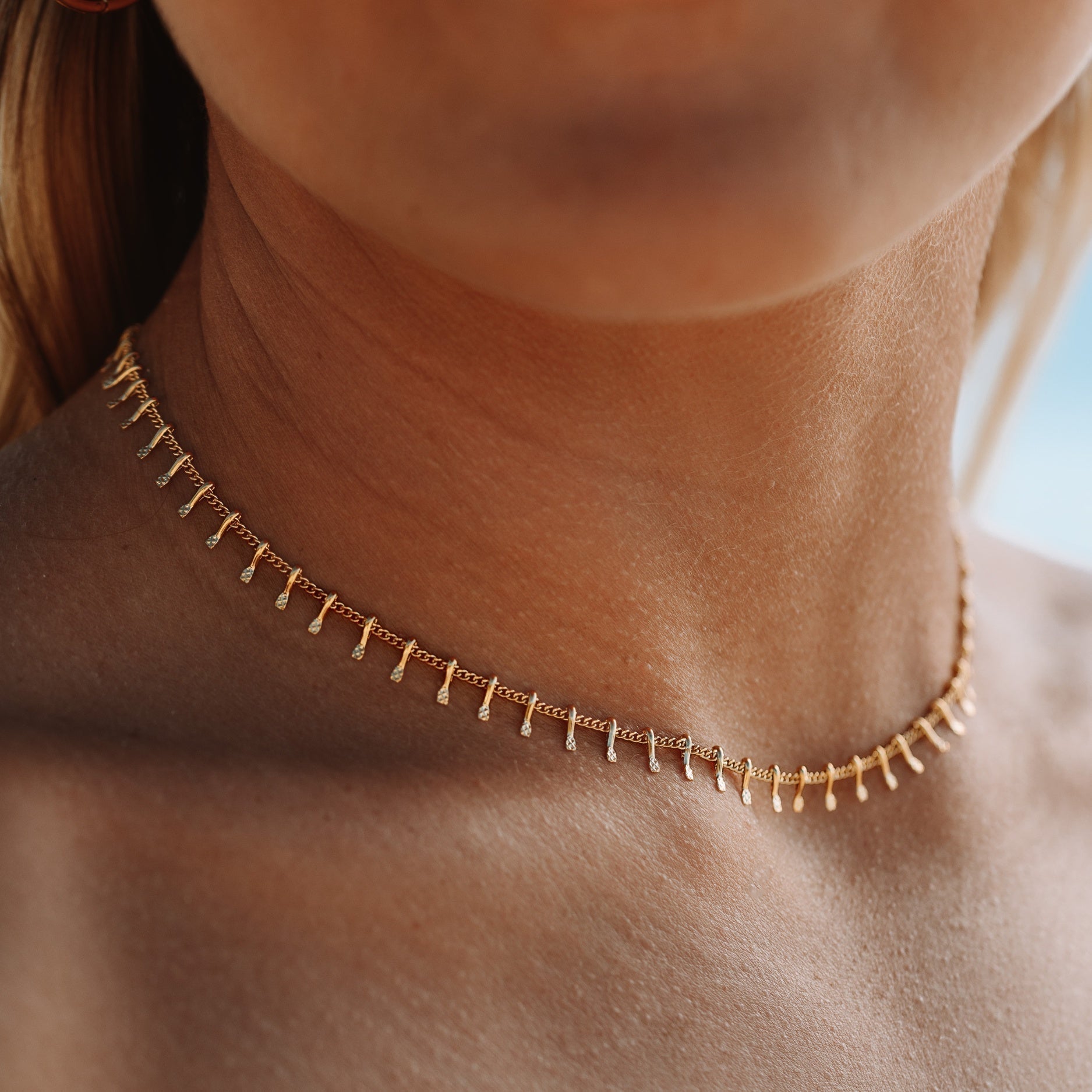 Antigua - Choker minimaliste pour femme