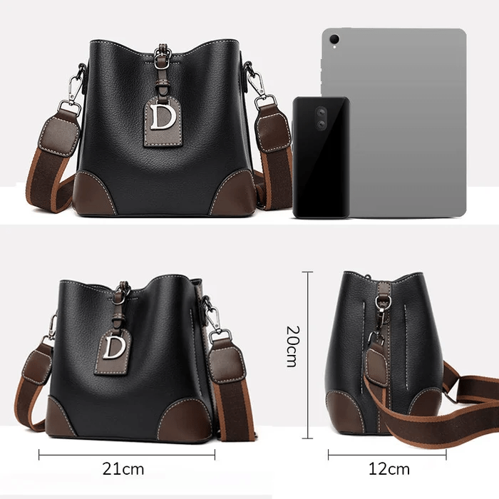 LuxeCarry - Sac Bandoulière Cuir Spacieux Élégant