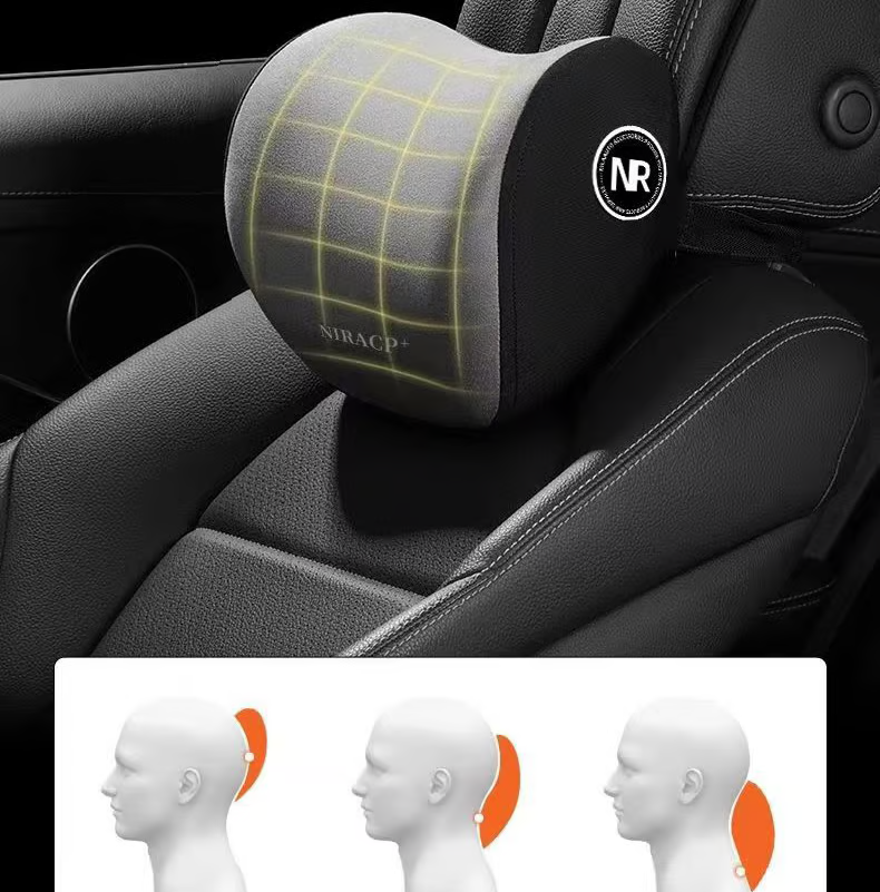 DriveEase - Ensemble de Coussins Ergonomiques pour un Confort de Voyage Optimal