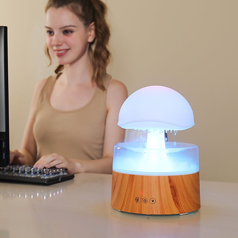 RainGlow - Humidificateur Nuage Moderne Maison