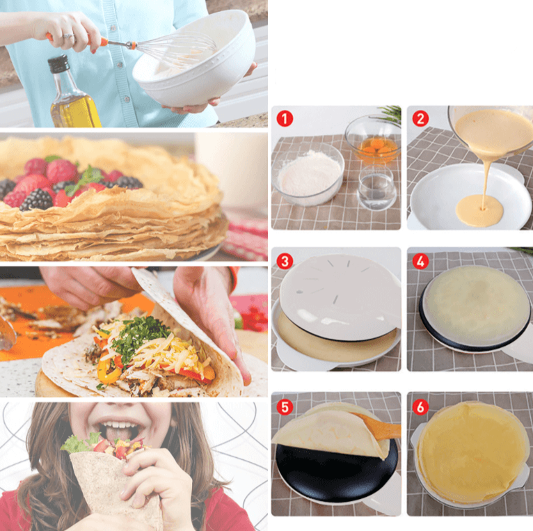CrepeMaster - Machine à Crêpes Électrique