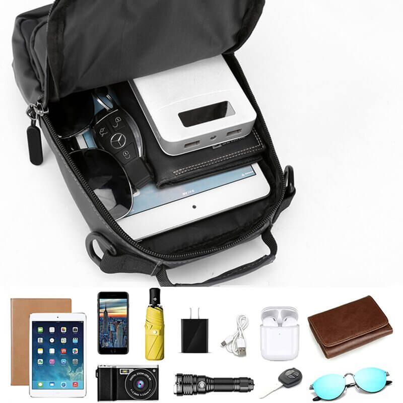 CityTrek Bag - Sacoche Bandoulière Oxford Imperméable