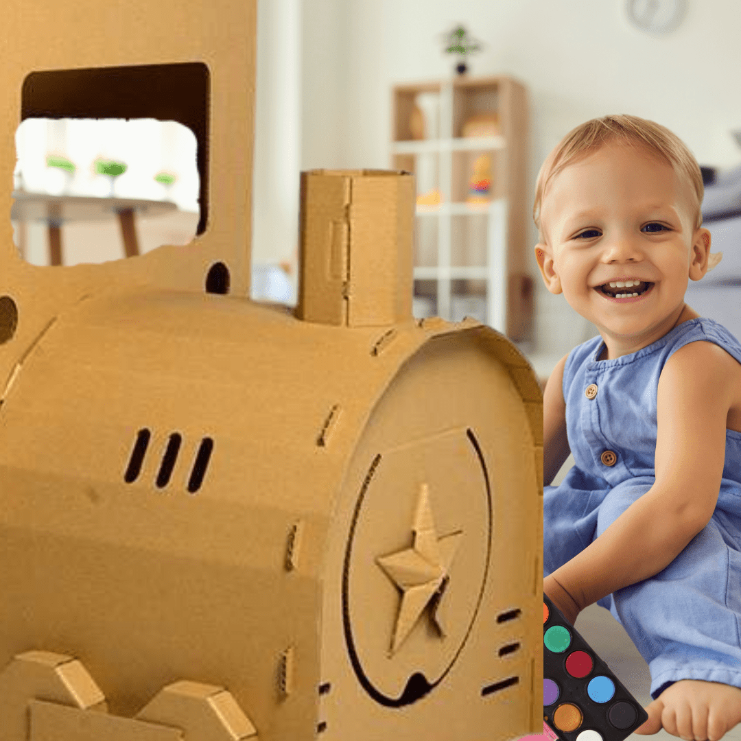 Montessori Kartonset Créatif – Figures DIY à Jouer