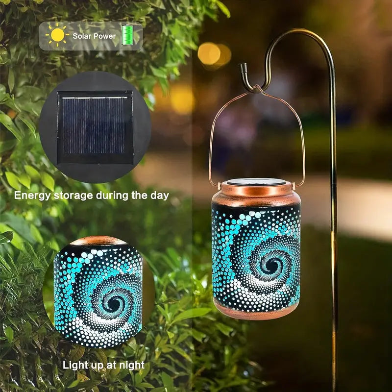 Solara Glow - Lampe de jardin stylée pour extérieur