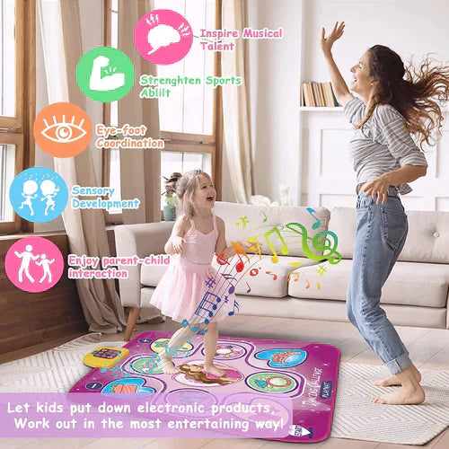 RhythmGlow - Tapis de Danse LED Enfants