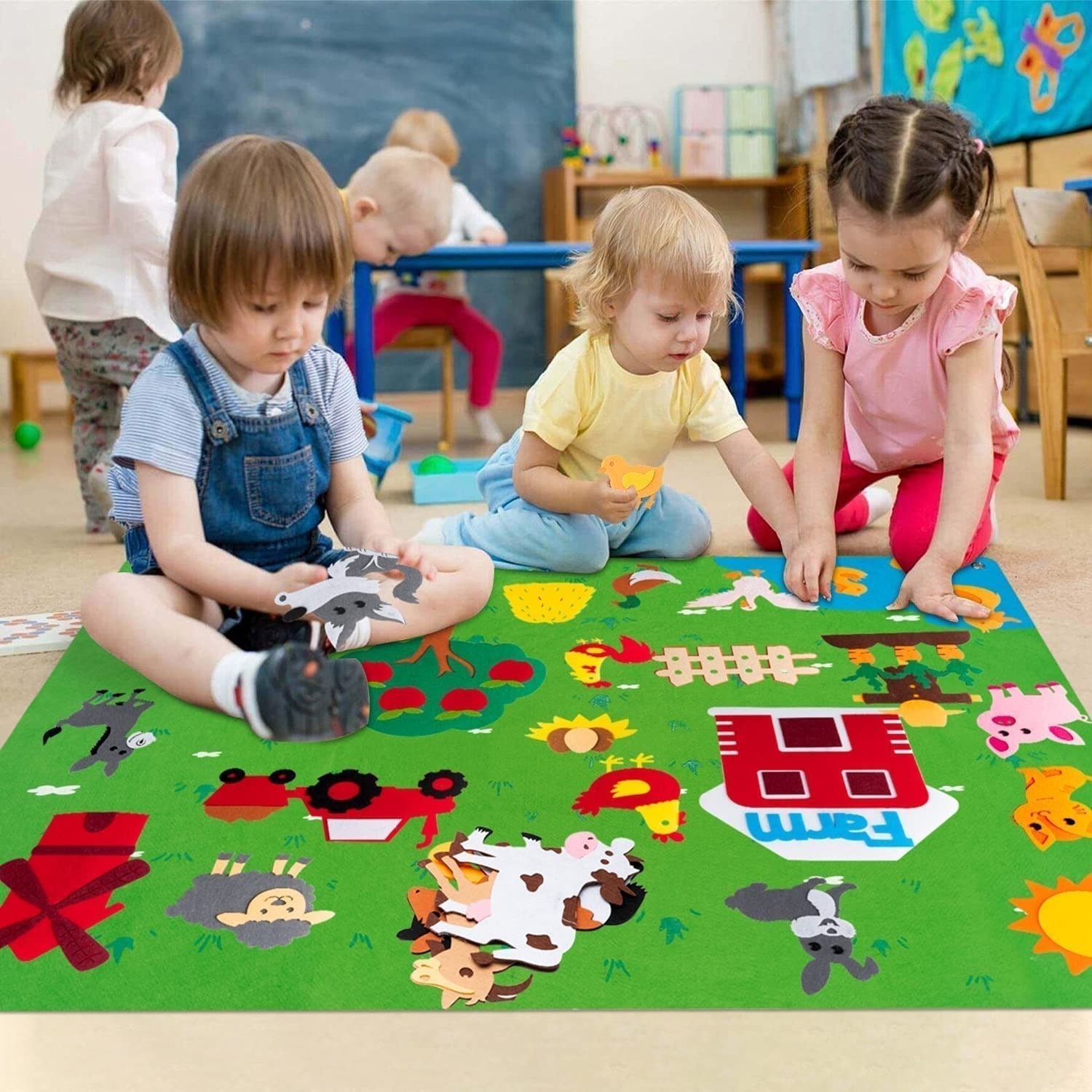 StoryCraft Felt Board – Tableau Feutre Créatif