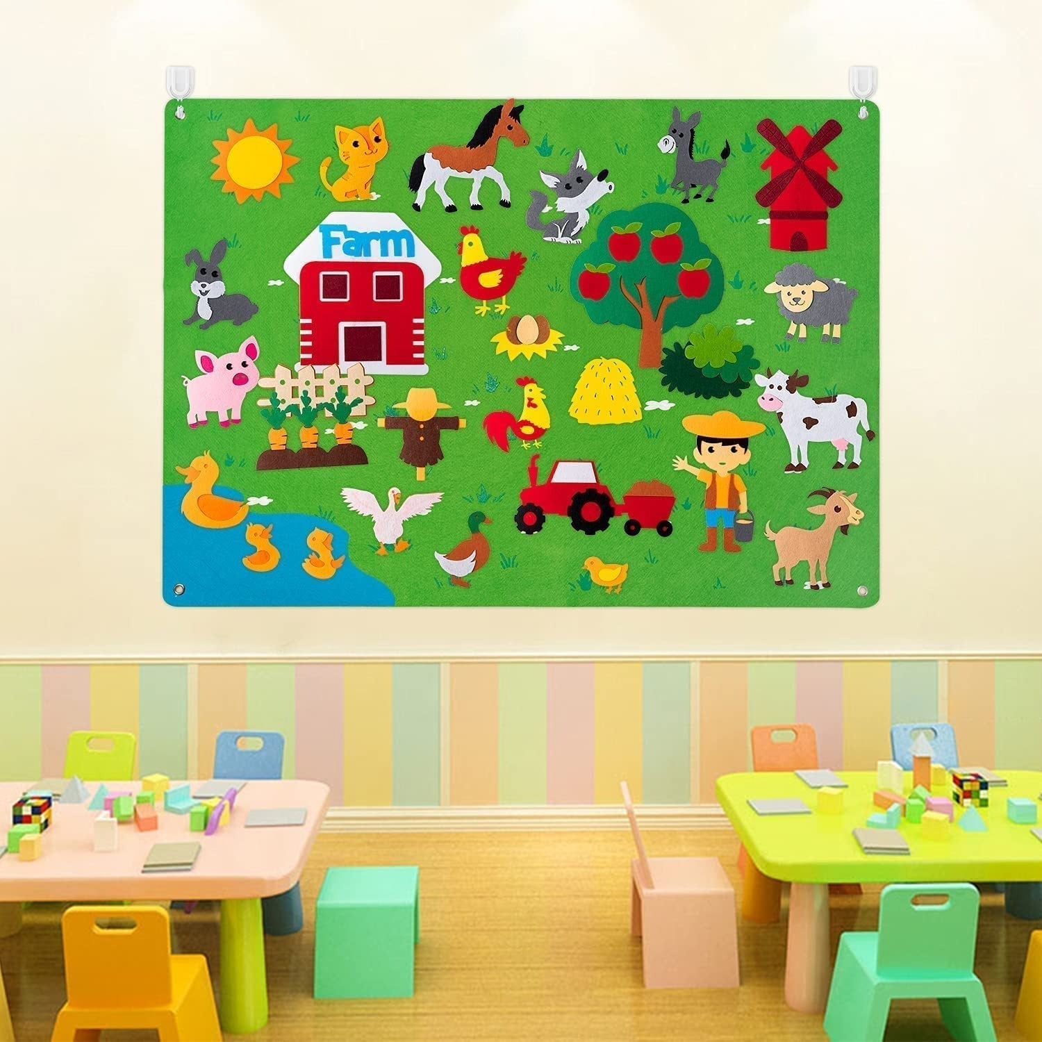 StoryCraft Felt Board – Tableau Feutre Créatif