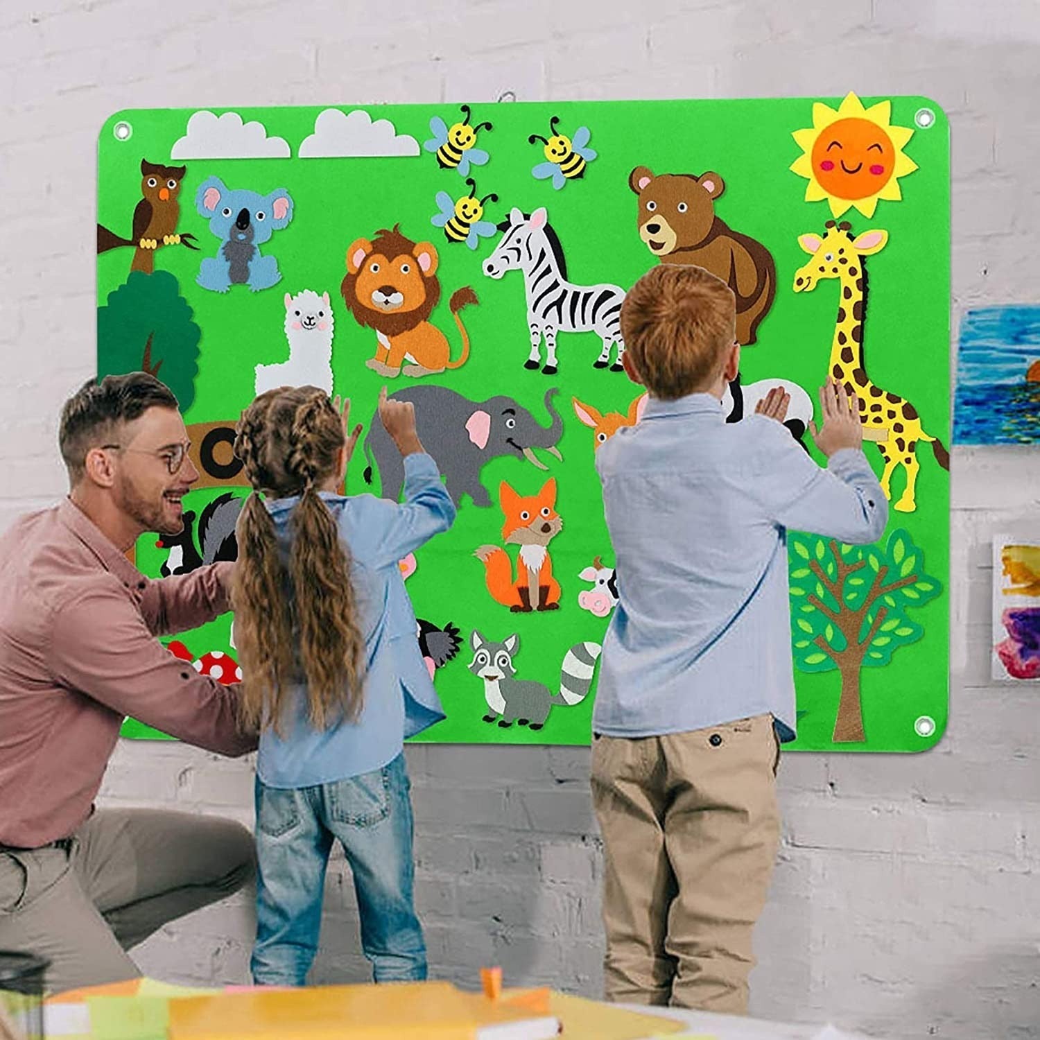 StoryCraft Felt Board – Tableau Feutre Créatif