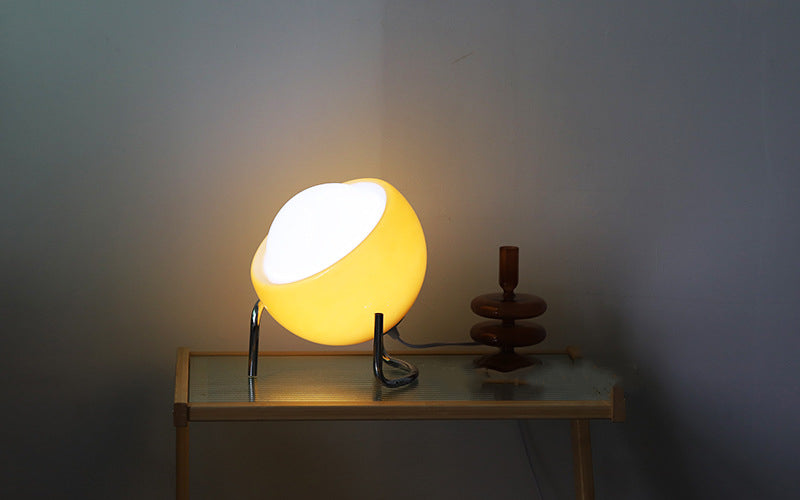 RetroGlow - Lampe de Table Verre Scandinave Ambiance